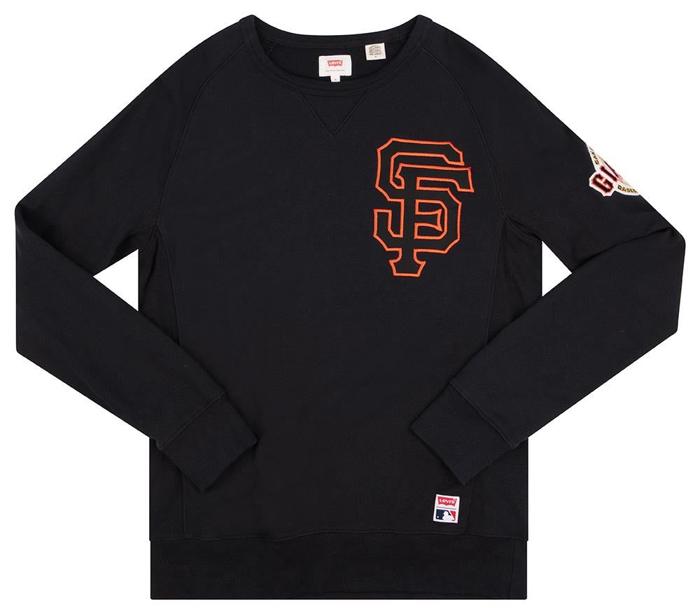2010's SAN FRANCISCO GIANTS LEVI'S SWEAT TOP M 1 SFGS1001Front