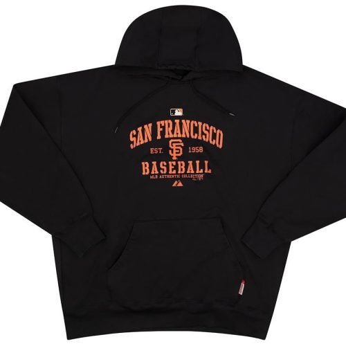 2010 SAN FRANCISCO GIANTS MAJESTIC HOODED SWEAT TOP XXL