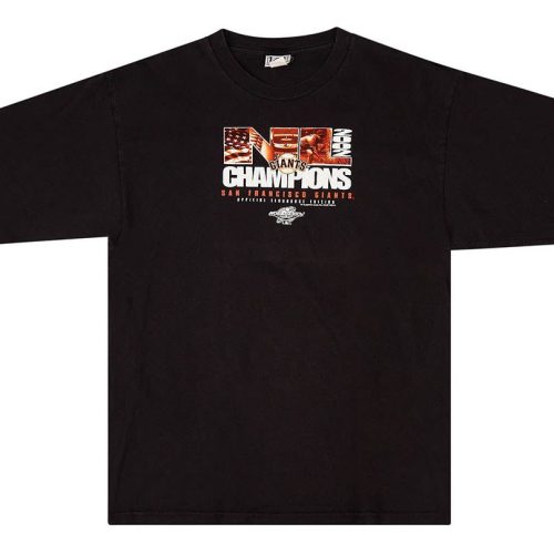 2002 SAN FRANCISCO GIANTS NL CHAMPIONS LEE SPORT GRAPHIC TEE XL
