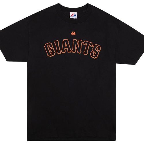 2010 SAN FRANCISCO GIANTS LINCECUM #55 MAJESTIC TEE L