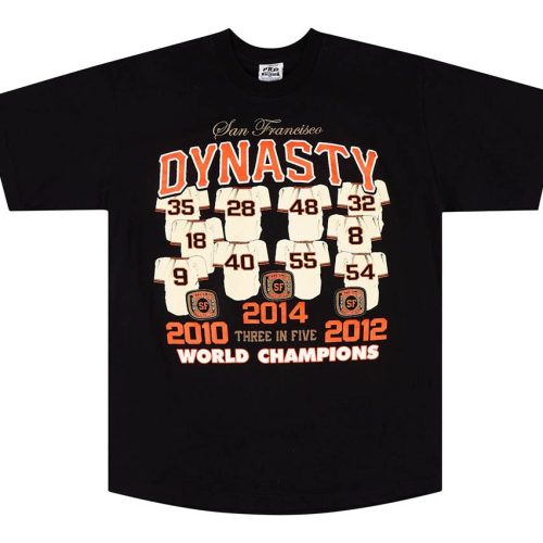 2014 SAN FRANCISCO GIANTS WORLD SERIES CHAMPIONS GRAPHIC TEE XL