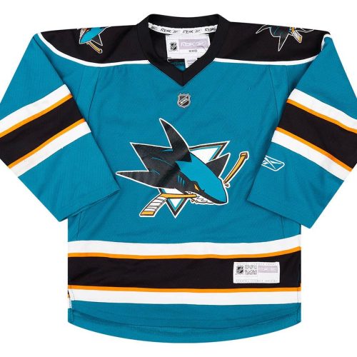 2007-11 SAN JOSE SHARKS REEBOK REPLICA JERSEY (HOME) Y