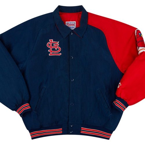 1990's ST. LOUIS CARDINALS STARTER DUGOUT JACKET L