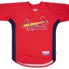 2007-10 ST. LOUIS CARDINALS MAJESTIC BATTING PRACTICE JERSEY M 2 SLCTR0701Front