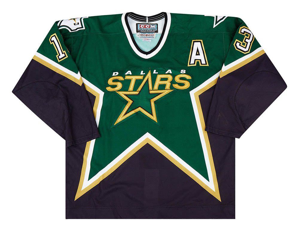 1999-00 DALLAS STARS #13 AUTHENTIC CCM JERSEY (AWAY) L/XL 1 STRA9903Front