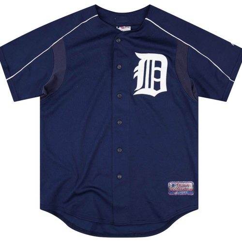 2003-06 DETROIT TIGERS MAJESTIC PRACTICE JERSEY M