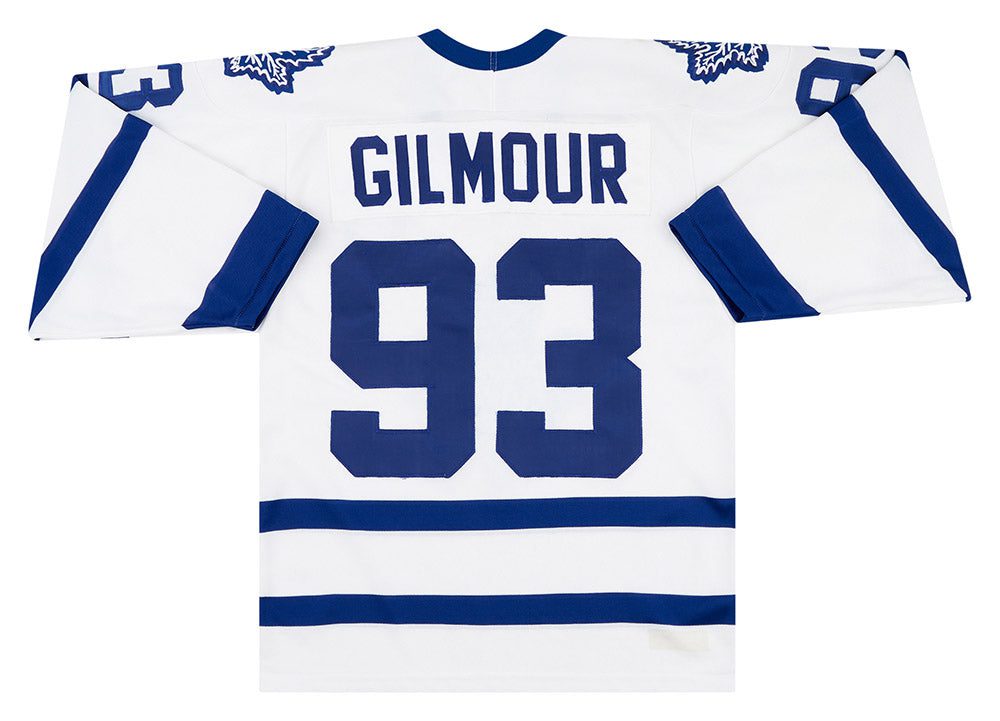 1994-95 TORONTO MAPLE LEAFS GILMOUR #93 CCM JERSEY (HOME) S 2 TMLH9401Back
