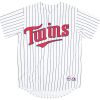 2004-05 MINNESOTA TWINS JONES #11 MAJESTIC JERSEY (HOME) L 5 TWIH0401Front