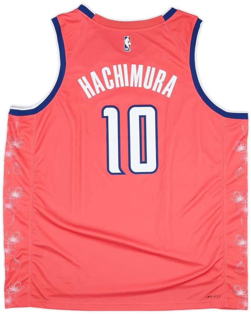 2022-23 WASHINGTON WIZARDS HACHIMURA #10 NIKE SWINGMAN JERSEY (ALTERNATE) 3XL - W/TAGS 2 WI2F2201 2
