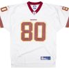 2004 WASHINGTON REDSKINS COLES #80 REEBOK ON FIELD JERSEY (AWAY) S 4 WRSA0401Front 1c4505b6 93b9 44d8 9594 c462d7bd4d09