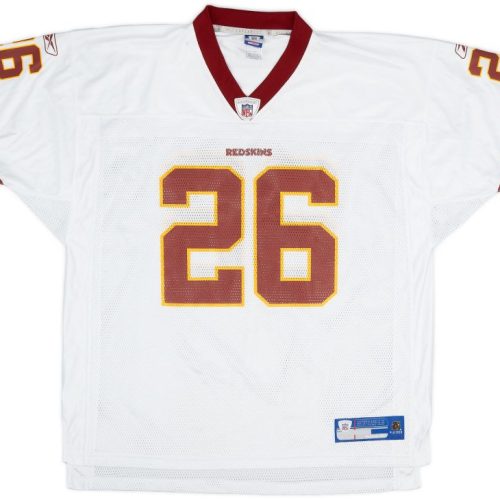 2005-06 WASHINGTON REDSKINS PORTIS #26 REEBOK ON FIELD JERSEY (AWAY) XL