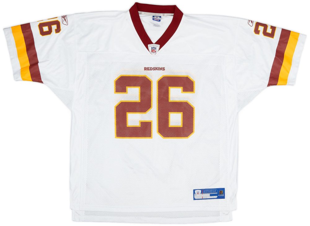 2005-06 WASHINGTON REDSKINS PORTIS #26 REEBOK ON FIELD JERSEY (AWAY) XL 1 WRSA0508 1