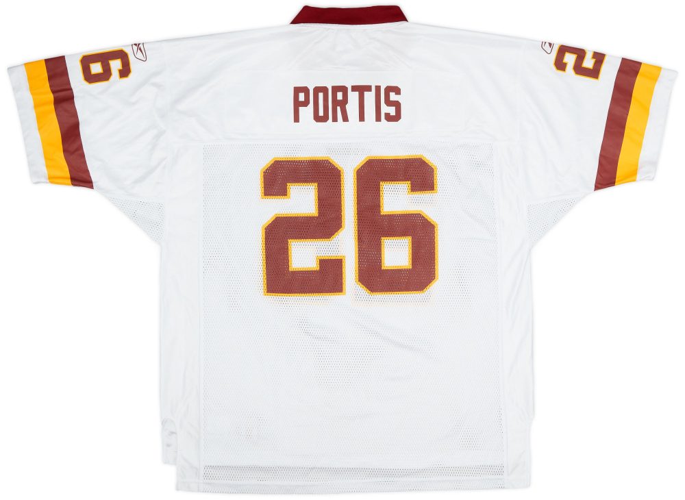 2005-06 WASHINGTON REDSKINS PORTIS #26 REEBOK ON FIELD JERSEY (AWAY) XL 2 WRSA0508 2