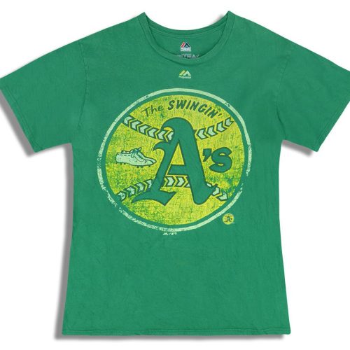 2010's OAKLAND ATHLETICS MAJESTIC TEE L