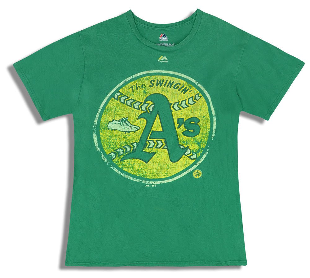 2010's OAKLAND ATHLETICS MAJESTIC TEE L 1 athts1001