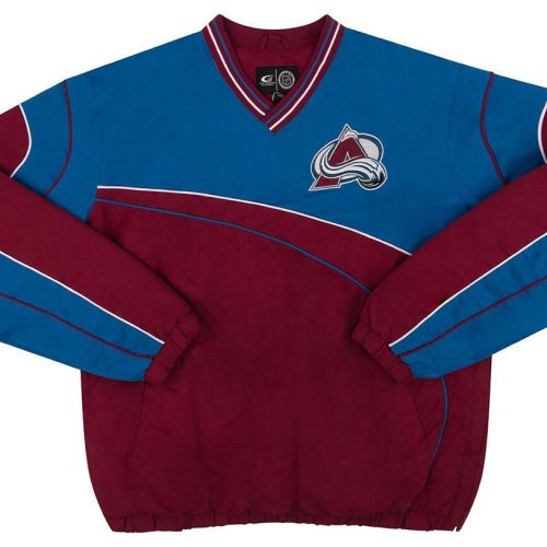 2000's COLORADO AVALANCHE PULLOVER JACKET L