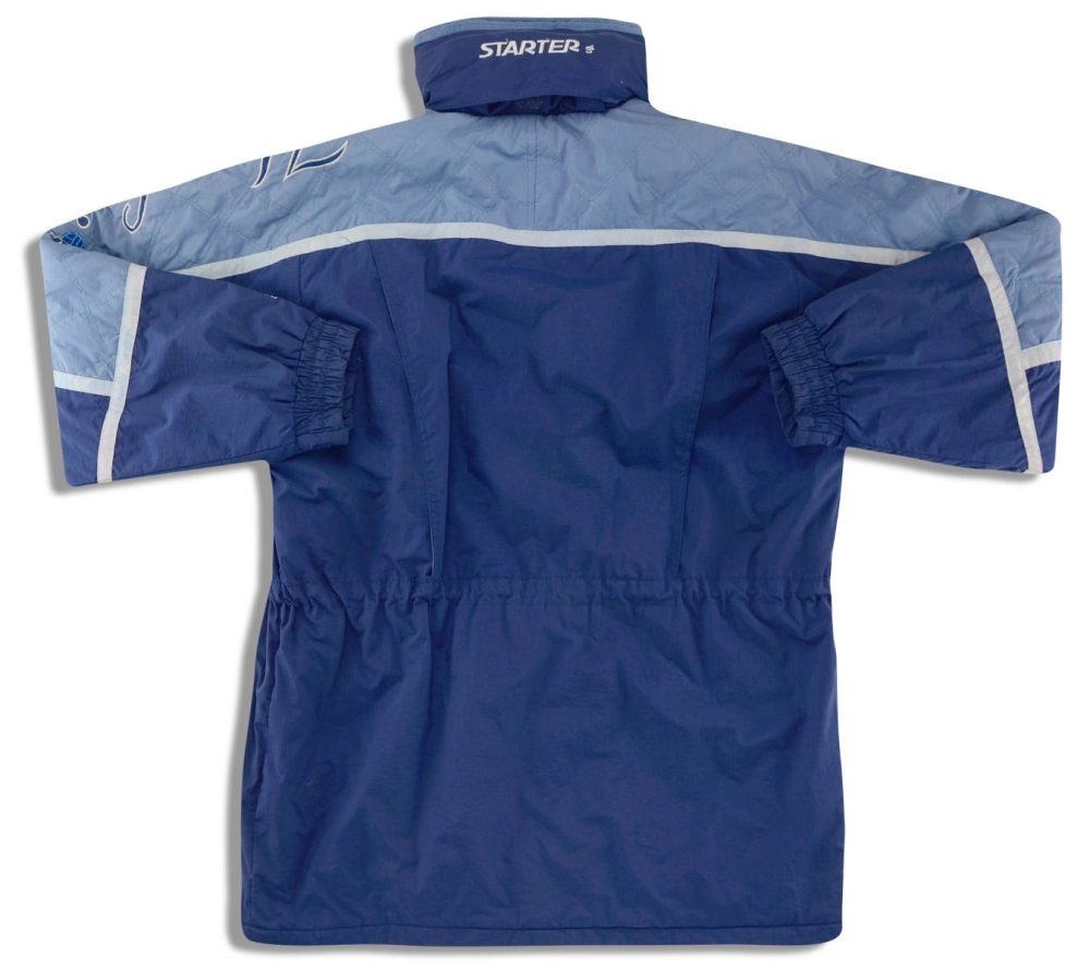1990's NEW YORK YANKEES STARTER LONGLINE RAIN COAT L 2 brc 17188