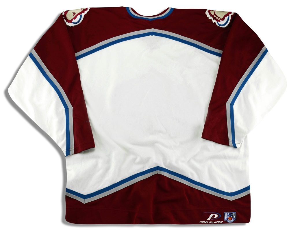 1999-00 COLORADO AVALANCHE PRO PLAYER JERSEY (HOME) XXL 2 brc 1889