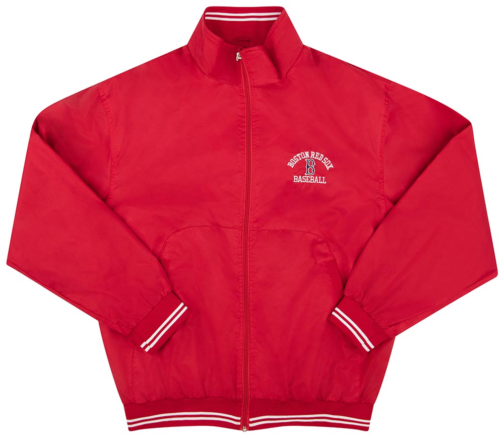 2000's BOSTON RED SOX MAJESTIC WINDBREAKER JACKET XL 1 brsj0015 front