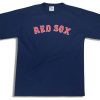 2002-05 BOSTON RED SOX DAMON #18 MAJESTIC TEE XL 3 brsts0201 front