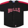 1990’s CHICAGO BULLS STARTER BASEBALL JERSEY L 5 bults9015 front a3136656 d488 4a4f ac30 912df1fd4325