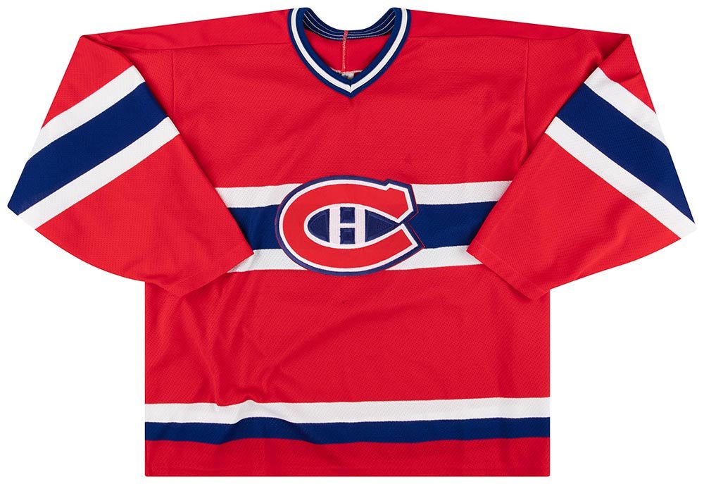 1990-97 MONTREAL CANADIENS CCM JERSEY (AWAY) L 1 cana9002 front
