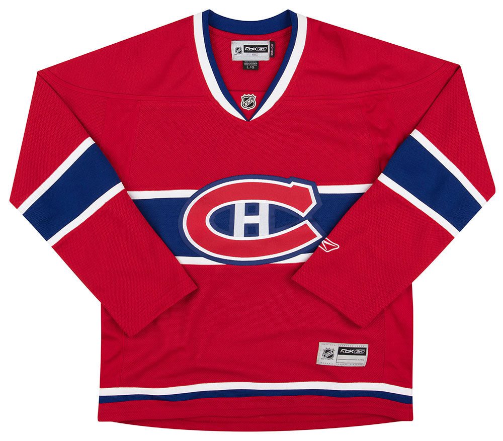 2007-11 MONTREAL CANADIENS REEBOK JERSEY (HOME) WOMENS (L) 1 canh0706 front