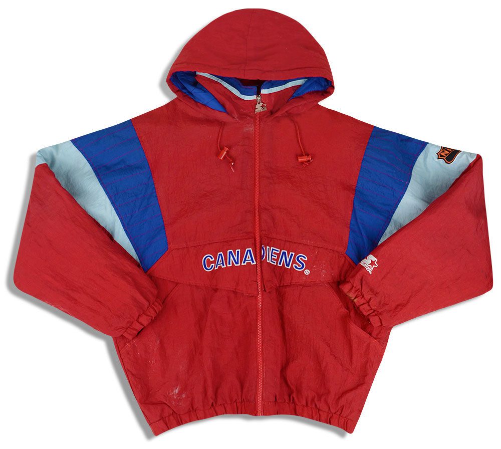 1990's MONTREAL CANADIENS STARTER RAIN COAT L 1 canj9003 front