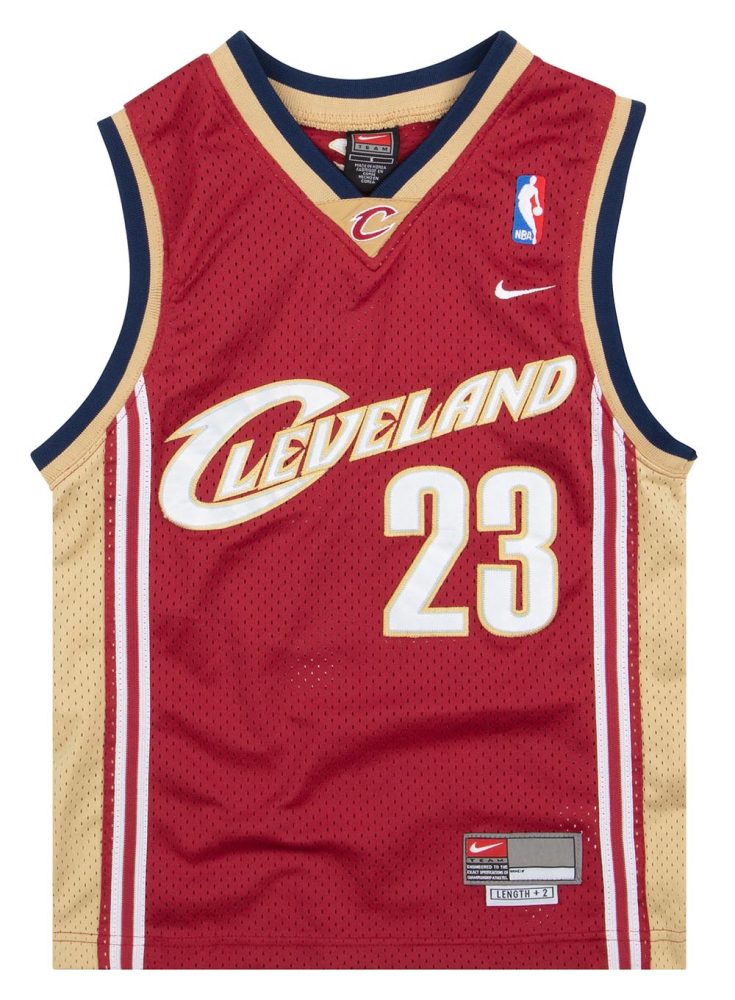 2003-04 CLEVELAND CAVALIERS JAMES #23 NIKE SWINGMAN JERSEY (AWAY) Y 1 cava0350 front fa05074b c4f2 4d37 856b 8a71a18410d0