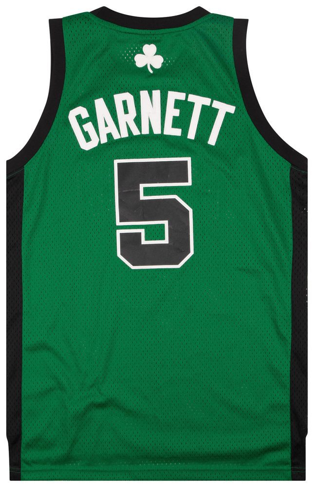 2007-10 BOSTON CELTICS GARNETT #5 ADIDAS SWINGMAN JERSEY (ALTERNATE) Y 2 celt0709 back b17b3dbf d544 4e82 903d 375ce1ba7d2c