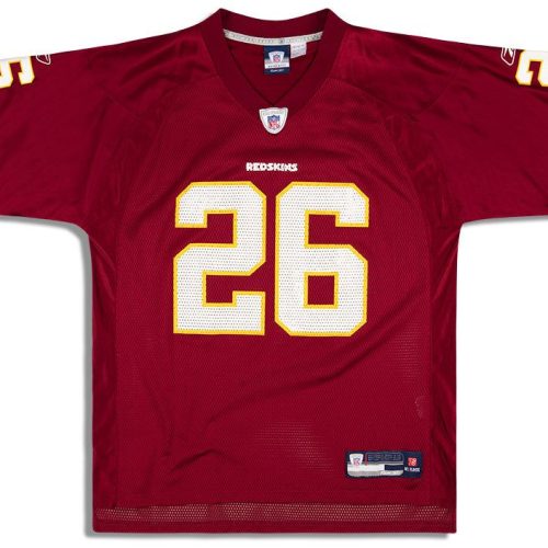 2007 WASHINGTON REDSKINS PORTIS #26 REEBOK ON FIELD JERSEY (HOME) XL