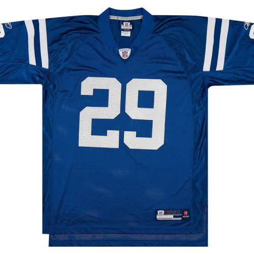 2007 INDIANAPOLIS COLTS ADDAI #29 REEBOK ON FIELD JERSEY (HOME) XL