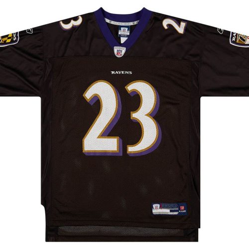 2007 BALTIMORE RAVENS McGAHEE #23 REEBOK ON FIELD JERSEY (ALTERNATE) L