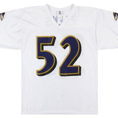 2008-11 BALTIMORE RAVENS LEWIS #52 NFL REPLICA JERSEY (AWAY) M