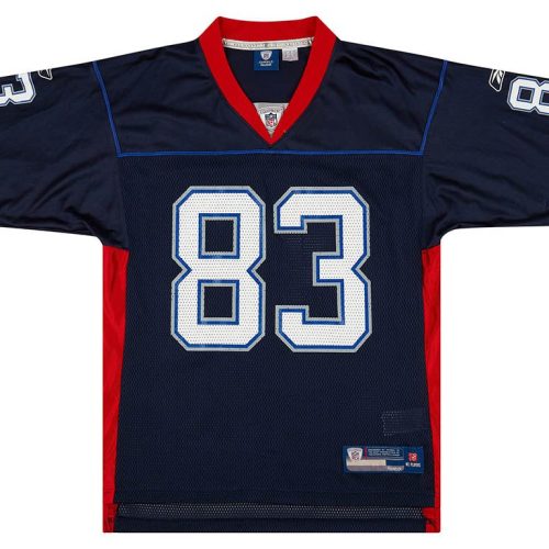 2008-10 BUFFALO BILLS EVANS #83 REEBOK ON FIELD JERSEY (HOME) M
