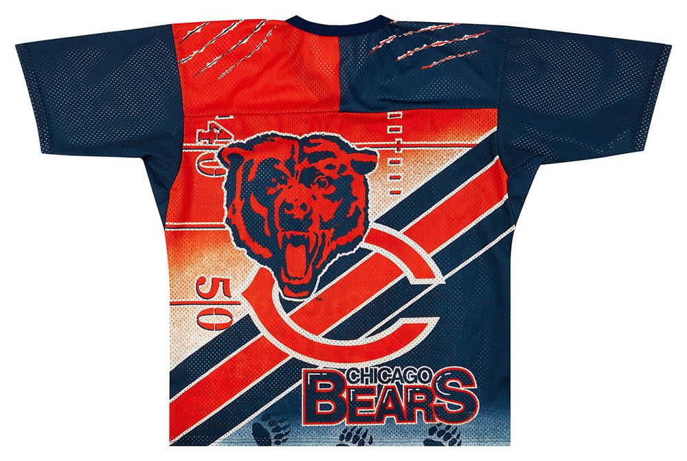 1990's CHICAGO BEARS CCM FANIMATION JERSEY L/XL 2 classicamericansports 161