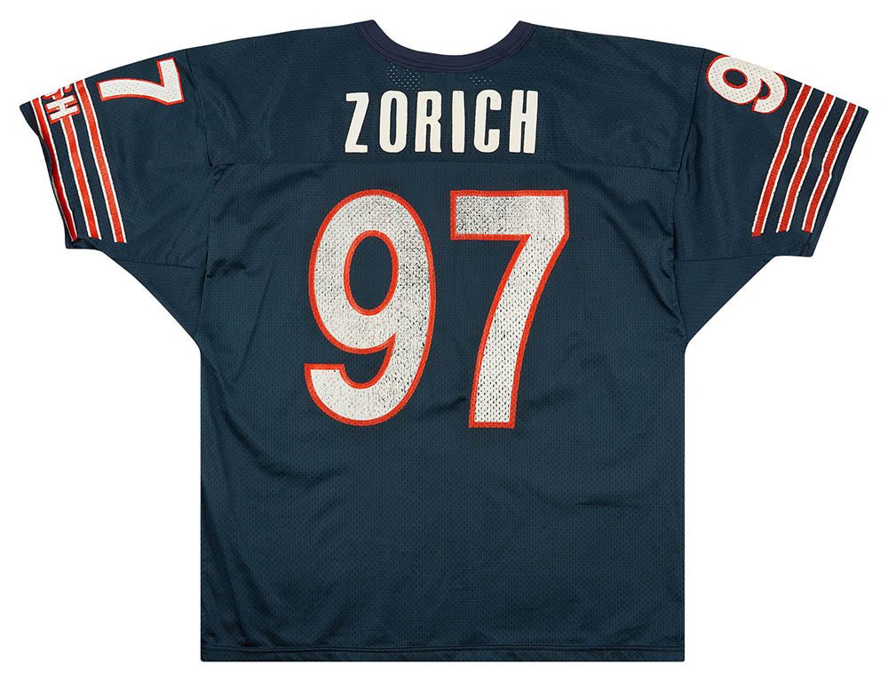 1992 CHICAGO BEARS ZORICH #97 WILSON JERSEY (HOME) XXL 2 classicamericansports 163