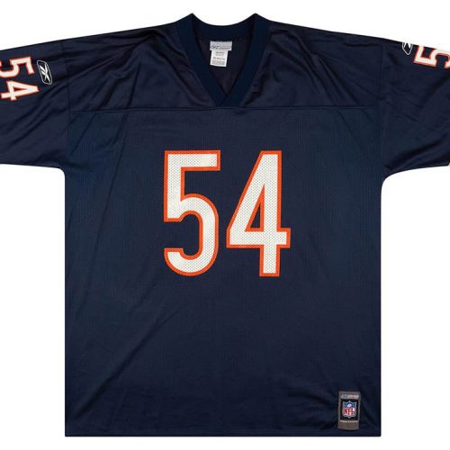 2001 CHICAGO BEARS URLACHER #54 REEBOK JERSEY (HOME) XXL