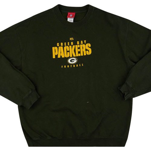 2000's GREEN BAY PACKERS NFL SWEAT TOP L