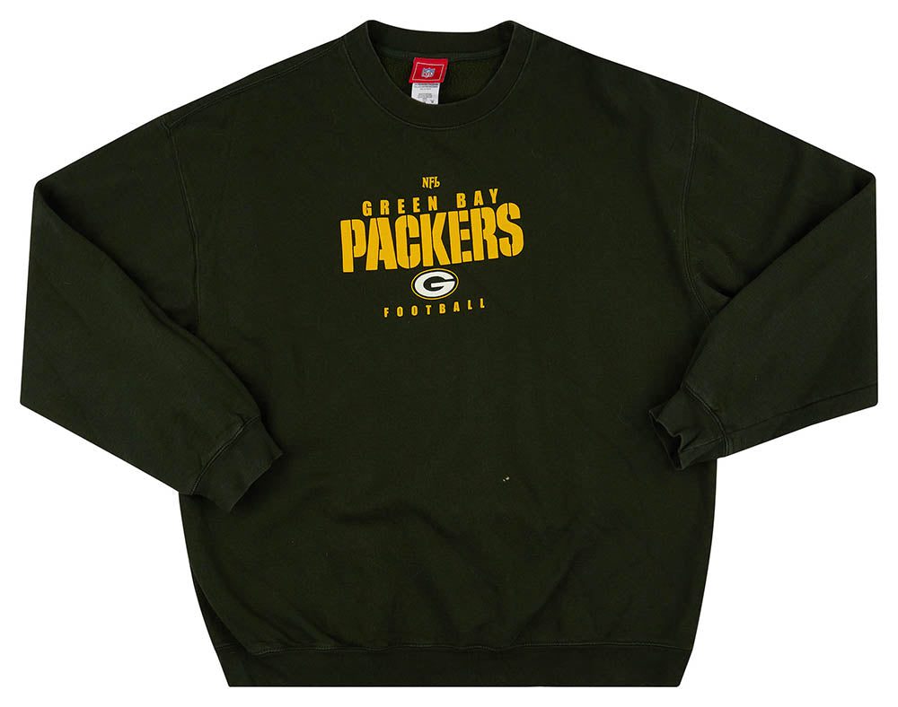 2000's GREEN BAY PACKERS NFL SWEAT TOP L 1 classicamericansports 184