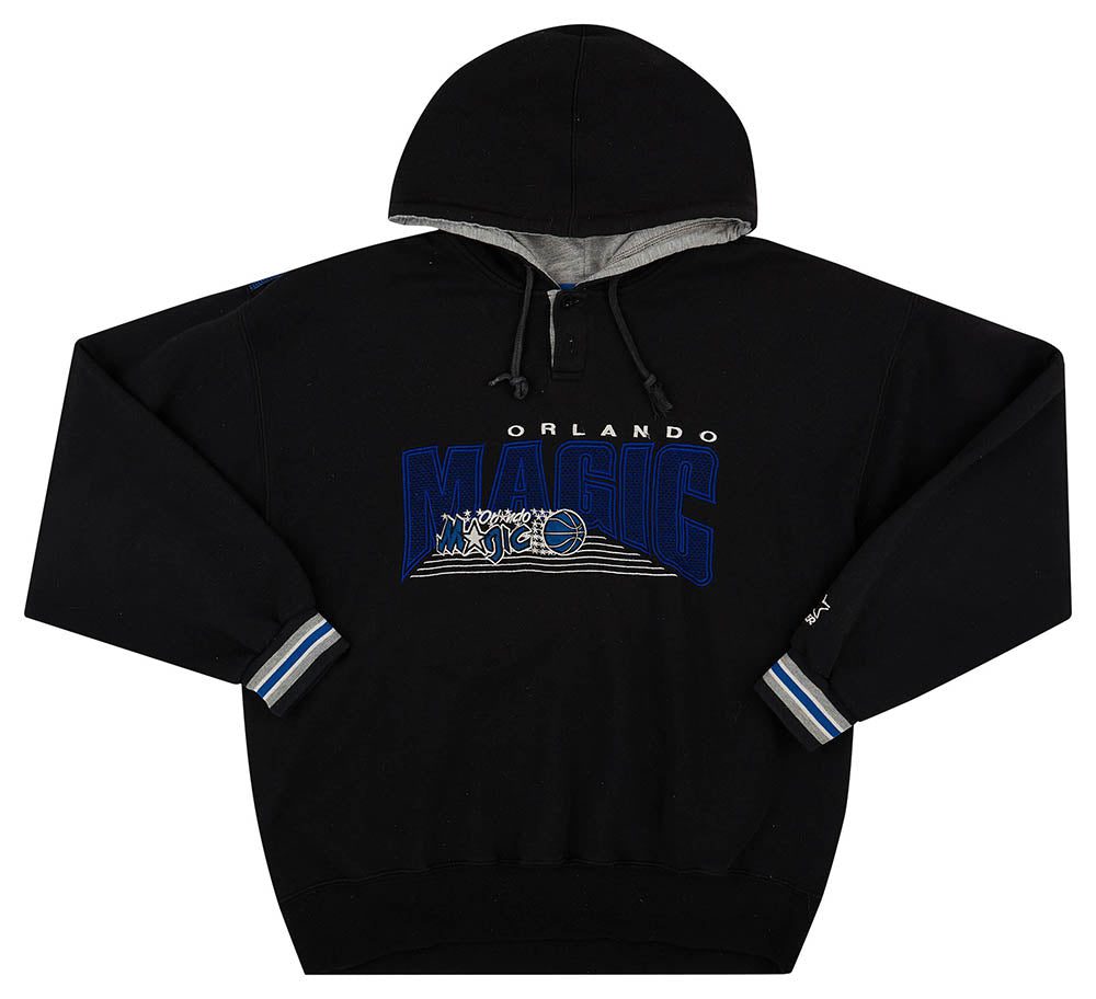1990's ORLANDO MAGIC STARTER HOODED SWEAT TOP XL 1 classicamericansports 186