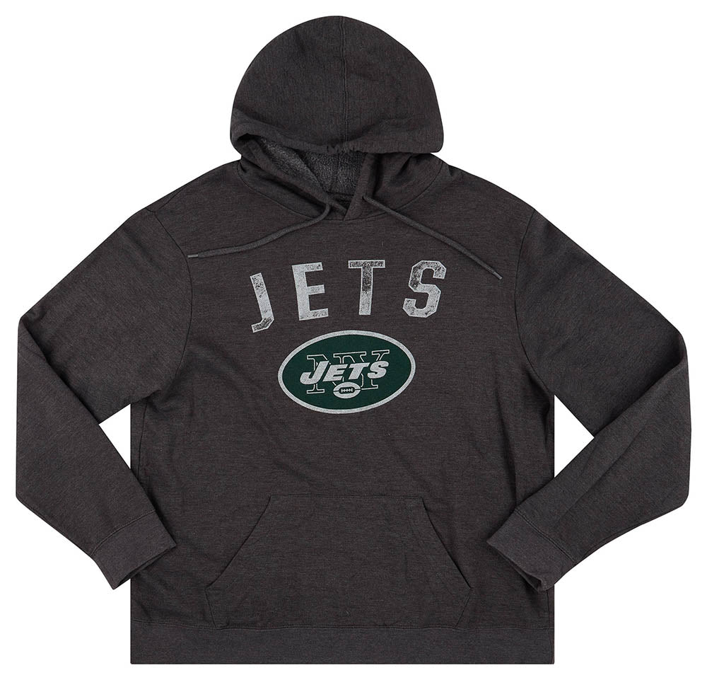 2016 NEW YORK JETS MAJESTIC HOODED SWEAT TOP XL 1 classicamericansports 188