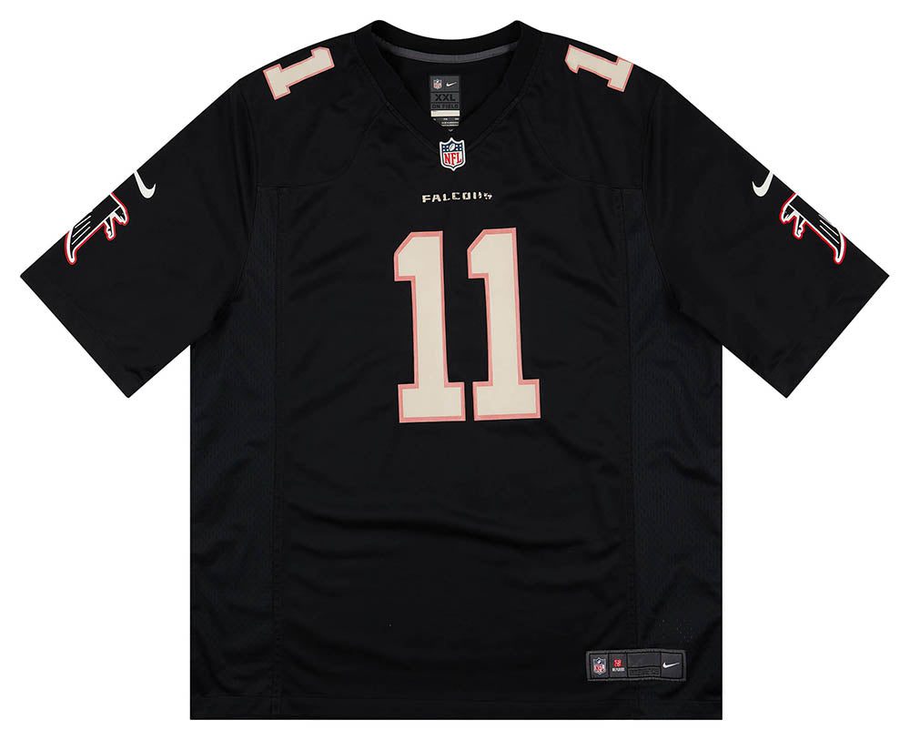 2016-19 ATLANTA FALCONS JONES #11 NIKE GAME JERSEY (ALTERNATE) XXL 1 classicamericansports 23
