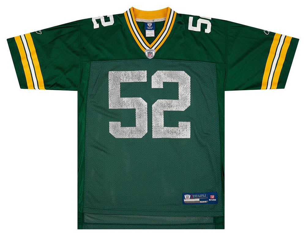 2009-11 GREEN BAY PACKERS MATTHEWS #52 REEBOK ON FIELD JERSEY (HOME) L 1 classicamericansports 40