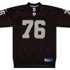 2005-06 OAKLAND RAIDERS GALLERY #76 REEBOK ON FIELD JERSEY (HOME) XL 5 classicamericansports 50