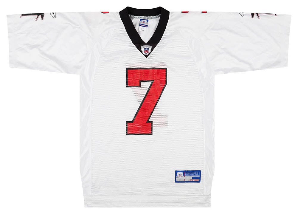 2002 ATLANTA FALCONS VICK #7 REEBOK ON FIELD JERSEY (AWAY) M 1 classicamericansports 54