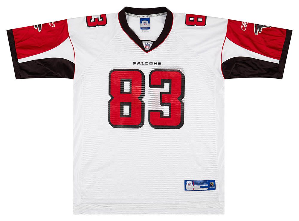 2005-06 ATLANTA FALCONS CRUMPLER #83 REEBOK ON FIELD JERSEY (AWAY) XL 1 classicamericansports 56