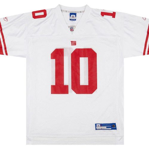 2005-06 NEW YORK GIANTS MANNING #10 REEBOK ON FIELD JERSEY (AWAY) L