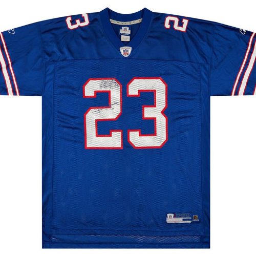 2007 BUFFALO BILLS LYNCH #23 REEBOK ON FIELD JERSEY (ALTERNATE) XL