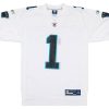 2011 CAROLINA PANTHERS NEWTON #1 REEBOK ON FIELD JERSEY (AWAY) M 4 classicamericansports 66